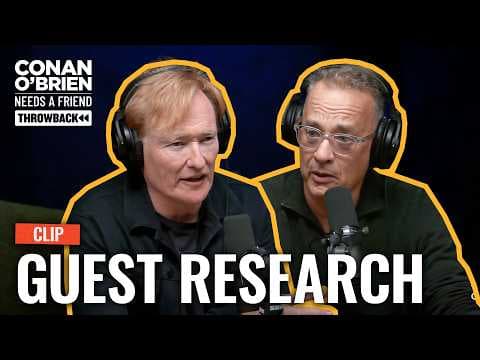Tom Hanks Feels Competitive About Being Conan’s Friend | Conan O'Brien Needs A Friend