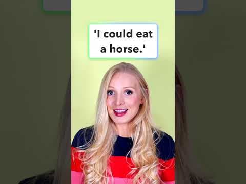 Let's stop saying "I'm hungry". There are better expressions.